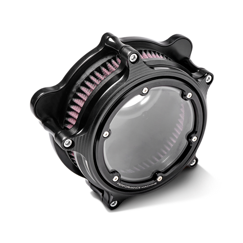 Performance Machine Pm Vision Air Cleaner W/Bezel - 0206-2159-SMB Photo - Primary
