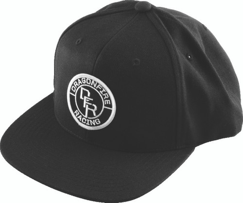 DragonFire Racing Hat Dfr Patch Flatbill Blk - 522286 Photo - Primary