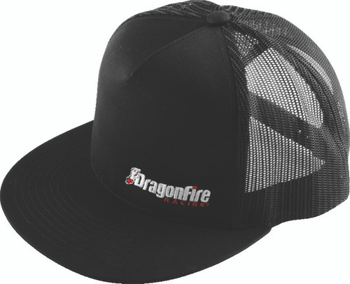 DragonFire Racing Hat Dfr Logo Flatbill Blk Mesh - 522288 Photo - Primary