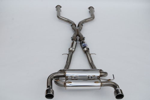 Invidia 2022+ Nissan Z 70mm Gemini Cat Back Exhaust - Rolled SS Tips - HS22N4Z7GM1RSL User 1