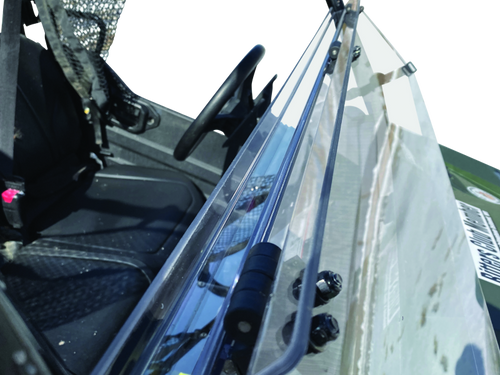 QuadBoss 16-22 Honda SXS1000 Pioneer 1000 Windbreak Folding Windshield - 375781 User 1