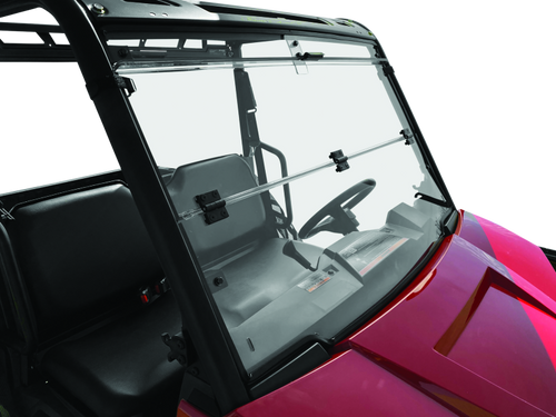 QuadBoss 17-21 Polaris Ranger 500 Windbreak Folding Windshield - 375783 User 1