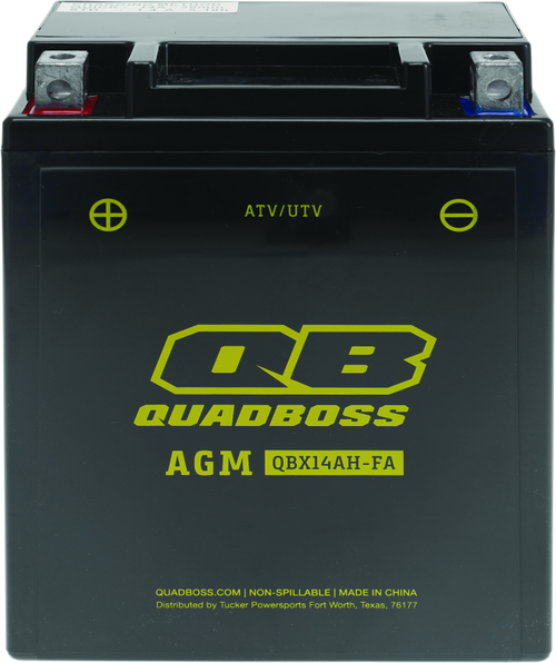 QuadBoss 11-12 Arctic Cat 350 Maintenance-Free AGM Battery - 401384 Photo - Primary