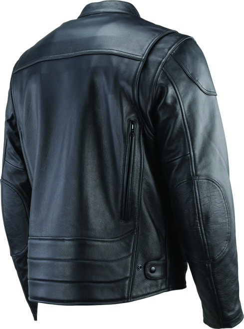 River Road Race Leather Jacket Black - Small - 094356 User 1