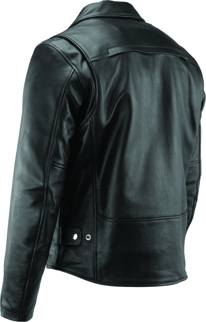 River Road Ironclad Classic Leather Jacket Black - Small - 094369 User 1