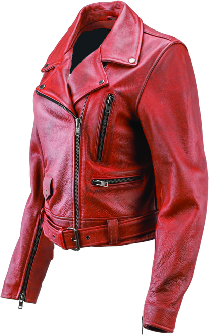 River Road Arabian Spice Leather Jacket Black Womens - Small - 094393 User 1