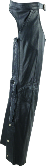 River Road Plains Leather Chaps Black - Large - 094420 User 1 River Road Plains Leather Chaps Black - Large - 094420 User 1