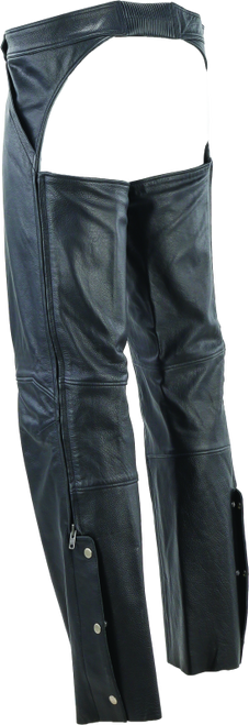 River Road Plains Leather Chaps Black - Large - 094420 User 1 River Road Plains Leather Chaps Black - Large - 094420 User 1