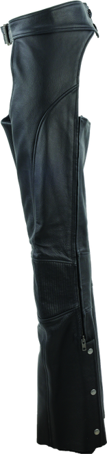 River Road Sierra Leather Chaps Black Womens - Small - 094449 User 1