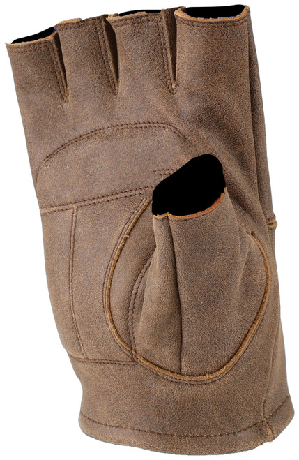 River Road Buster Vintage Shorty Gloves Black - XL - 094463 User 1