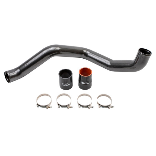 Wehrli 20-24 Chevrolet 6.6L L5P Duramax Driver Side 3in Intercooler Pipe - Chevy Orange - WCF100365-CRO User 1