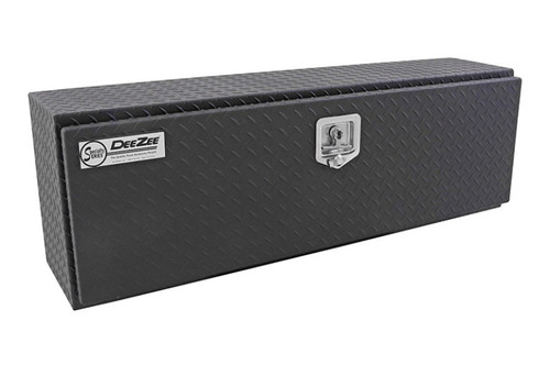 Deezee Universal Tool Box - Specialty 48In Topsider Black BT Alum (Txt Blk) - DZ 70TB User 1