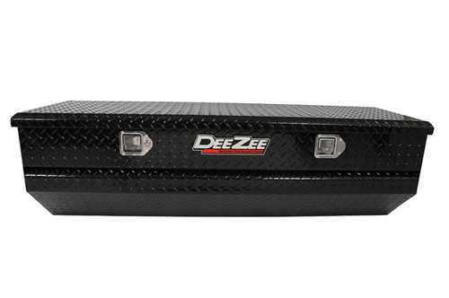 Deezee Universal Tool Box - Red Chest Black BT 56In - DZ 8556B User 1