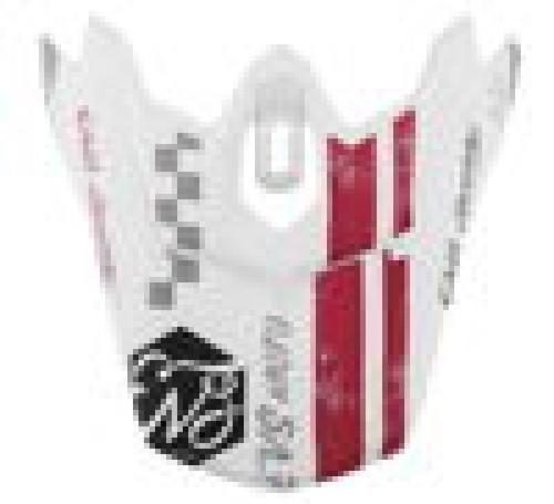 EVS T3 Fury Visor - Matte White - H16T3F-VSMW User 1