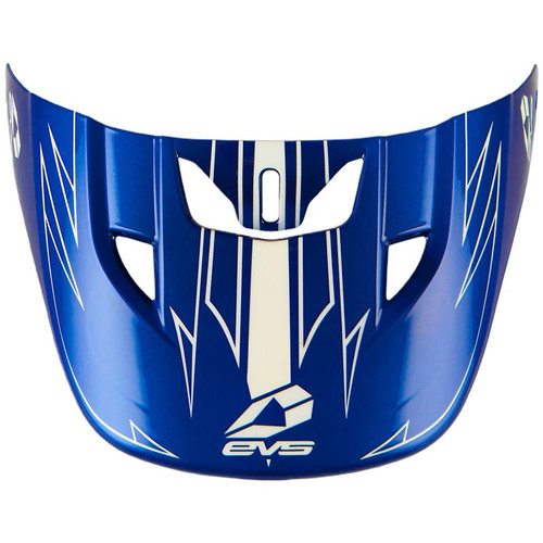 EVS T3 Pinner Helmet Visor - Blue - HE21T3P-VSBU User 1