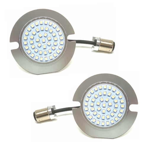 Letric Lighting Flat Swtchbk Frnt 1157 Wt/Ab - LLC-FLI-7WAS Photo - Primary