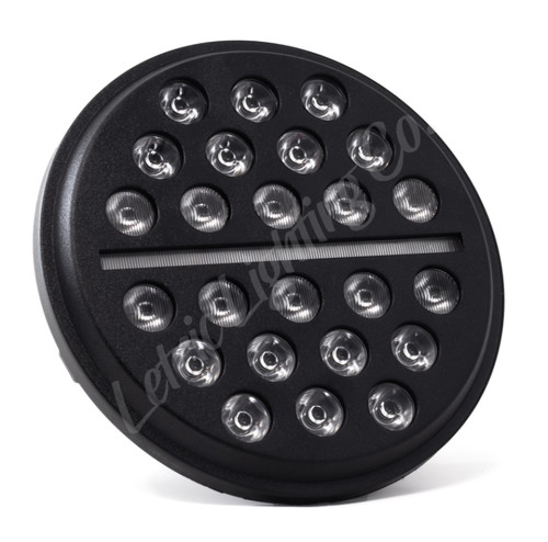 Letric Lighting 7in Led Buck-Shot Headlight Blk - LLC-ILHC-7B Photo - Primary