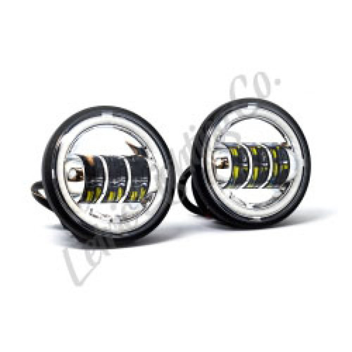 Letric Lighting 4.5in Chrome Full-Halo Indian - LLC-ILPL-CH Photo - Primary