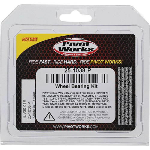 Pivot Works Pw Premium Wheel Bearing - 25-1038-P Photo - Primary