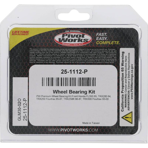 Pivot Works Pw Premium Wheel Bearing - 25-1112-P Photo - Primary
