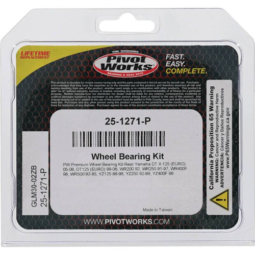Pivot Works Pw Premium Wheel Bearing - 25-1271-P Photo - Primary