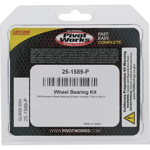 Pivot Works Pw Premium Wheel Bearing - 25-1589-P Photo - Primary