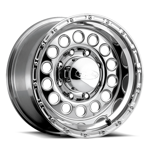 Raceline 887 Rock Crusher 16x10in / 8x165.1 BP / -24mm Offset / 130.81mm Bore - Polished Wheel - 887-60080 User 1