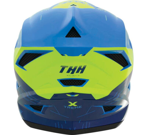 THH Helmets T-42 BMX Xtreme  Blue/Yellow - XS - 647939 Photo - Primary