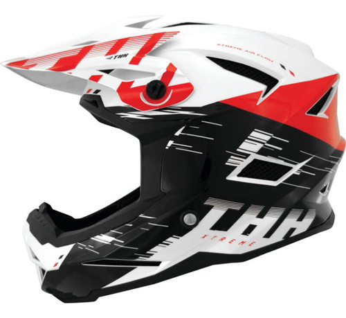 THH Helmets T-42 BMX Xtreme  White/Red Youth - Large - 647947 Photo - Primary