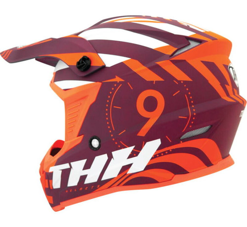 THH Helmets T730X Twister Purple/Orange - XS - 647993 Photo - Primary