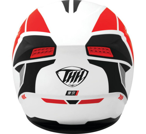 THH Helmets T810S Hayate Pearl White/Red - XS - 648029 Photo - Primary