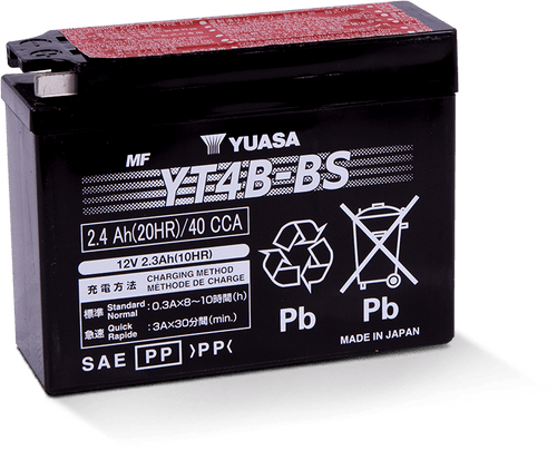 Yuasa YT4B-BSMaintenance Free AGM 12 Volt Battery (Bottle Supplied) - YUAM62T4B User 1