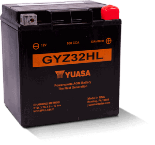 Yuasa GYZ32HL High Performance Maintenance Free AGM 12 Volt Battery - YUAM732GHL User 1
