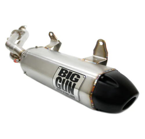 Big Gun 15-23 Kawasaki BRUTE FORCE 750 IRS EXO Stainless Slip On Exhaust - 14-4952 User 1