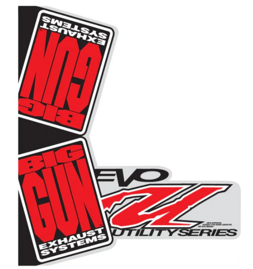 Big Gun EVO U Muffler Wrap Decal - 41-UWRAP User 1