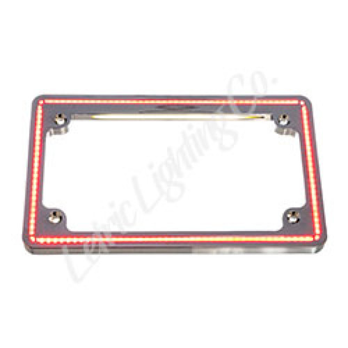 Letric Lighting 2014+ Street Glide Perfect Plate Light License Plate Frame - LLC-PPL-C10 Photo - Primary