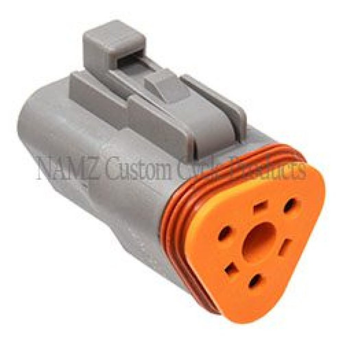 NAMZ Deutsch DT Series 3-Wire Plug & Wedgelock - Grey (HD 72133-94GY) - DP-3G Photo - Primary