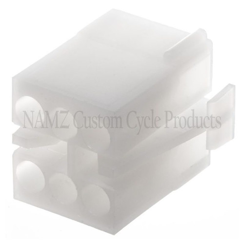 NAMZ AMP Mate-N-Lock 6-Position Female OEM Style Connector (HD 72037-71) - NA-1-480270-0 Photo - Primary