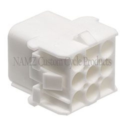NAMZ AMP Mate-N-Lock 9-Position Male Wire Cap Connector w/Wire Seal - NA-350782-1 Photo - Primary