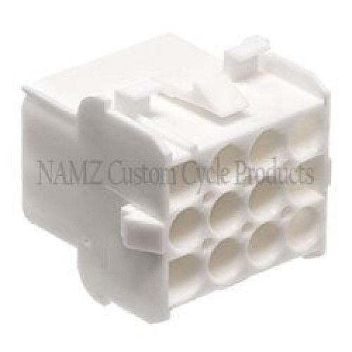 NAMZ AMP Mate-N-Lock 12-Position Male Wire Cap Connector w/Wire Seal - NA-350783-1 Photo - Primary
