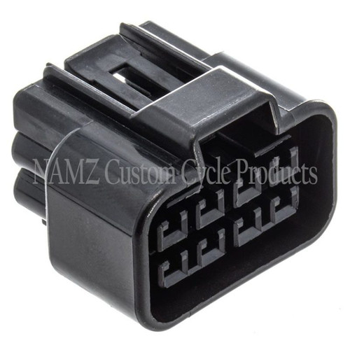 NAMZ Metric 8-Position Female Connector Kit Incl. Wire Seals/Terminals/Locking TPA (Single) - NC-FW-08F Photo - Primary