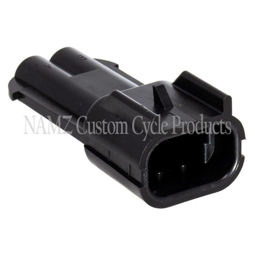 NAMZ Delphi-Packard Weatherpack 2-Position Male Wire Connector w/Seals - NDP-38062 Photo - Primary