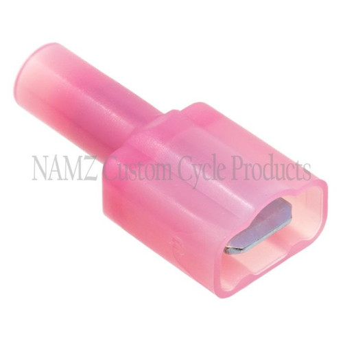 NAMZ Fully Insulated .25in. Male Quick Disconnect Terminals 22-18g (25 Pack) - NIS-19004-0001 Photo - Primary
