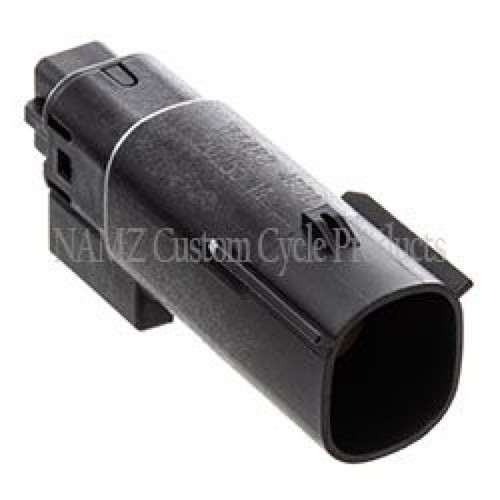 NAMZ 07-23 V-Twin XL 1200 & 883 Models Molex MX-150 4-Position Male Connector - Blk (HD 72175-07BK) - NM-33482-4001 Photo - Primary