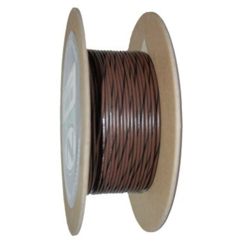NAMZ OEM Color Primary Wire 100ft. Spool 20g - Brown/Black Stripe - NWR-10-100-20 Photo - Primary