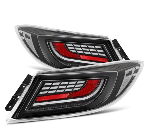AlphaRex 22-24 Toyota GR86 LUXX LED Taillights Alpha-Black - 675040 Photo - Primary
