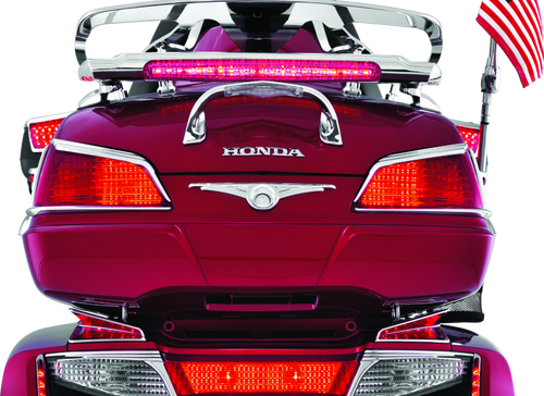 Kuryakyn L.E.D. Lighted Trunk Lid Handle 01-17 GL1800 Chrome - 3215 User 1