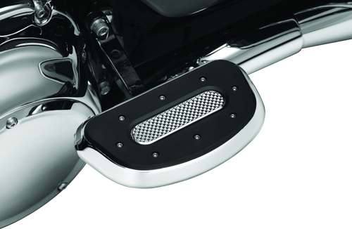 Kuryakyn Heavy Industry Passenger Floorboards Touring Models Chrome - 7043 User 1