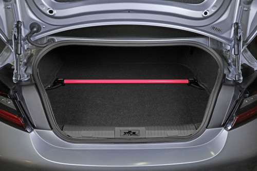 Perrin 2013+ BRZ/FR-S/86/GR86 Rear Shock Tower Brace - Hyper Pink - PSP-SUS-043HP User 1