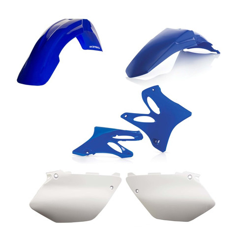 Acerbis 02-05 Yamaha YZ125/250 Plastic Kit - Blue/White Original 05 - 2041220206 Photo - Primary